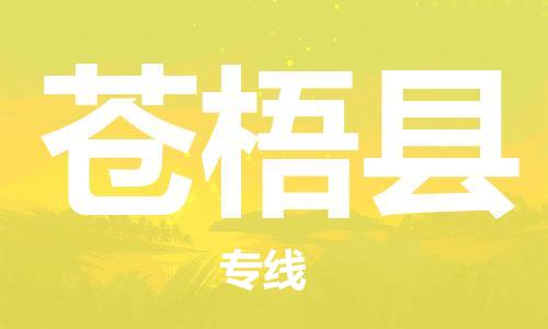 中山横栏镇到苍梧县物流公司-中山横栏镇至苍梧县全程派送