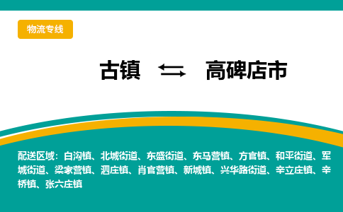 古镇到高碑店市物流专线公司|古镇到高碑店市专线|回程车运输