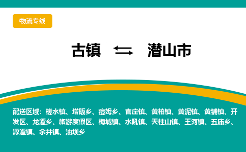 古镇到潜山市物流专线公司|古镇到潜山市专线|回程车运输