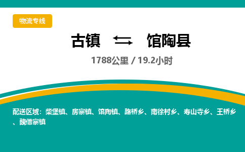 古镇到馆陶县物流专线公司|古镇到馆陶县专线|回程车运输